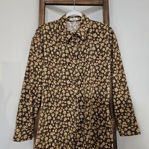 Floral Button-Up Shirt
